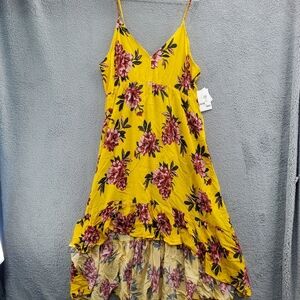 Pacific Vibes Womens Size XXL Dress Floral Boho NWT